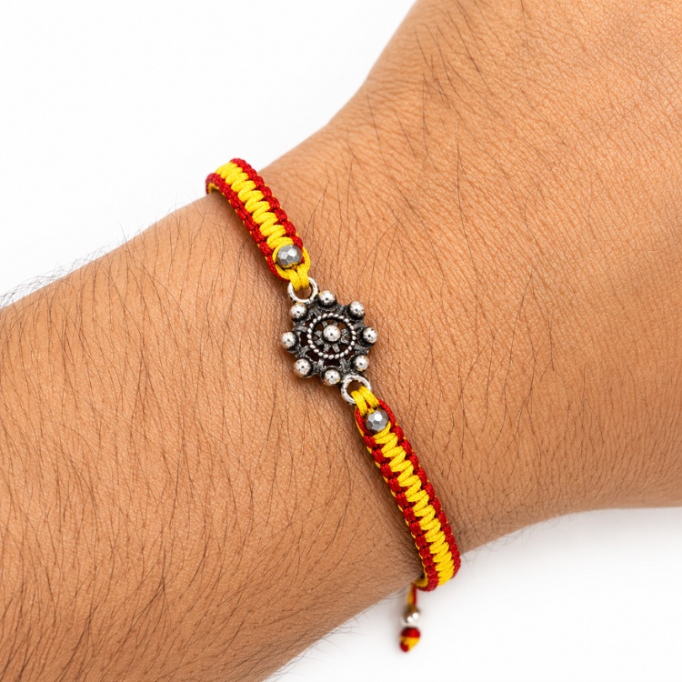 Pulsera Charra Bandera España mano