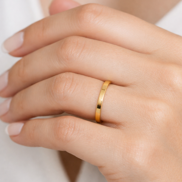 ALIANZA ORO 18K LISA - 2MM sencilla lisa