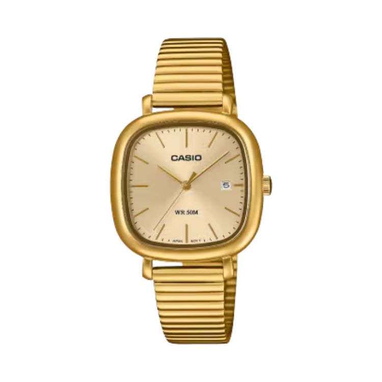 Reloj Casio Vintage LTP-B166G-9AV: la elegancia cuadrada del diseño retro reinterpretada por Casio