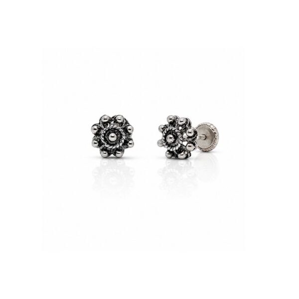 Pendientes-boton-charro-7mm-con-cierre-de-rosca