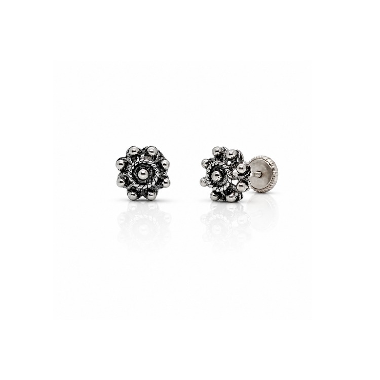 Pendientes-boton-charro-7mm-con-cierre-de-rosca