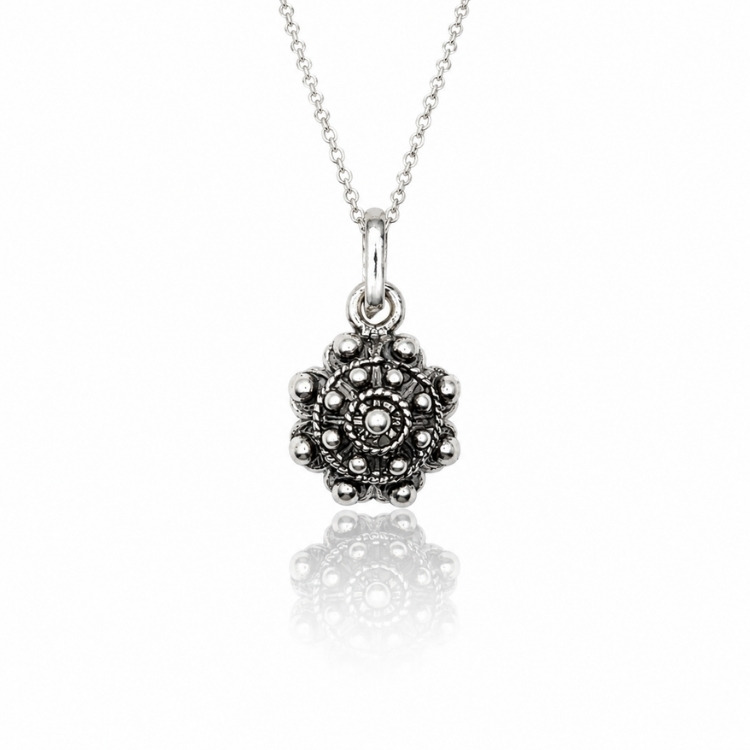 Colgante Charro Plata Clásico 10 Folclore Salamanca