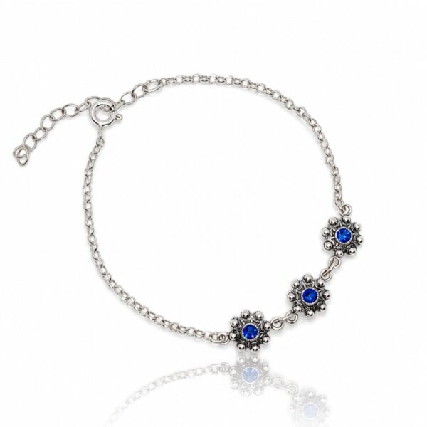 Pulsera 3 Botones Charros Cristal Color