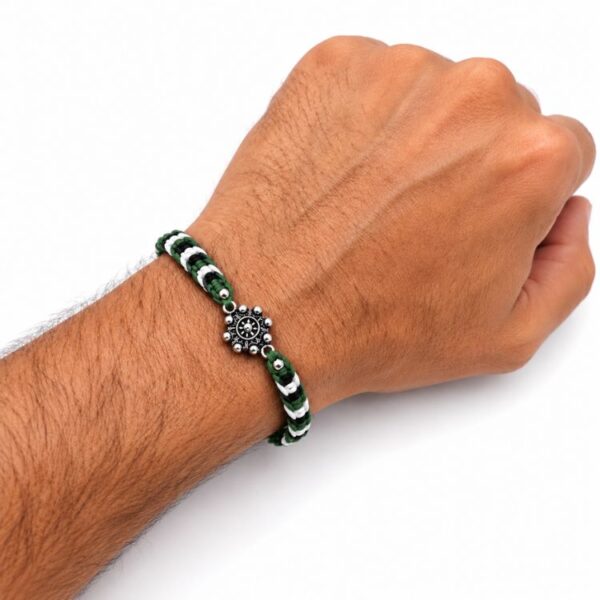 Pulsera Charra Bandera Extremadura mano