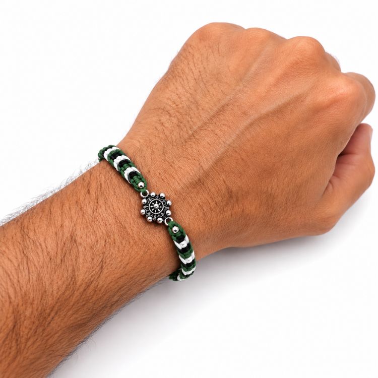 Pulsera Charra Bandera Extremadura mano
